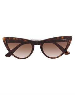 Солнцезащитные очки в оправе кошачий глаз черепаховой расцветки Vogue® eyewear