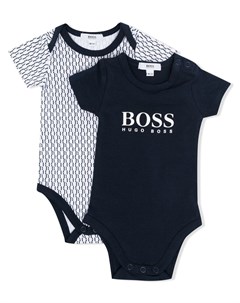 Комплект боди с логотипом Boss kidswear