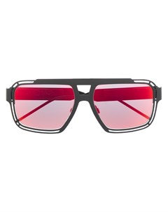 Солнцезащитные очки авиаторы с логотипом DG Dolce & gabbana eyewear