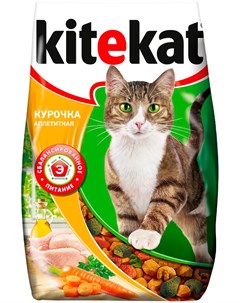 Аппетитная курочка для взрослых кошек 0 8 кг Kitekat