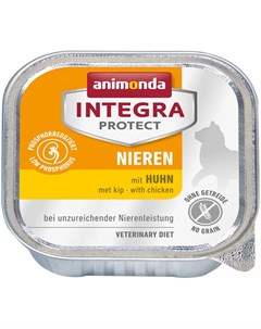 Integra Protect Cat Nieren Renal для взрослых кошек при хронической почечной недостаточности с куриц Animonda
