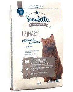 Urinary для взрослых кошек при мочекаменной болезни 10 кг Sanabelle