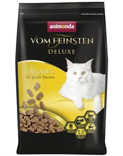 Vom Feinsten Deluxe Grandis для взрослых кошек крупных пород с птицей 0 25 кг Animonda