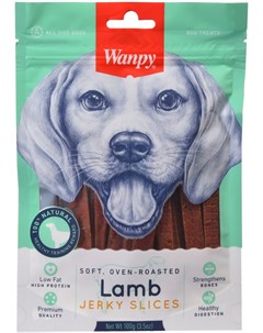 Лакомство Dog для собак соломка из мяса ягненка 100 гр Wanpy