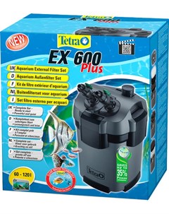 Внешний фильтр tec Ex 600 Plus для аквариумов объемом 60 120 л 1 шт Tetra