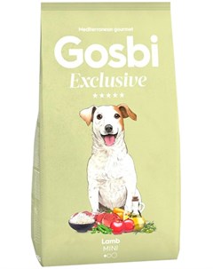 Exclusive Adult Mini Lamb для взрослых собак маленьких пород с ягненком 0 5 кг Gosbi
