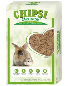 Chipsi Original наполнитель подстилка натуральный на бумажной основе для мелких домашних животных и  Carefresh