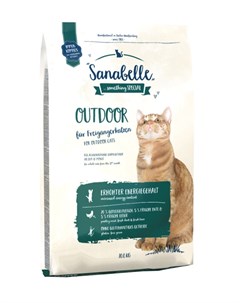 Outdoor для активных взрослых кошек 2 кг Sanabelle