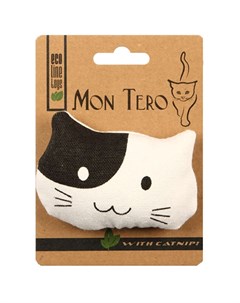Эко игрушка для кошек Кошка с кошачьей мятой 9 х 7 см 1 шт Mon tero