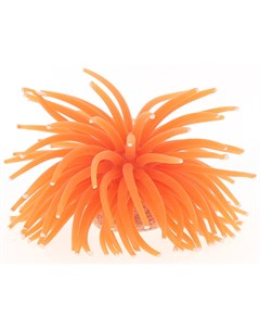 Декор для аквариума Коралл силиконовый на керамической основе оранжевый 13 х 13 х 10 см Rt172lor 1 ш Vitality