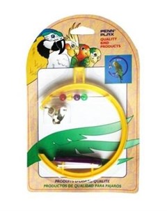 Игрушка для птиц Качели со счетами и колокольчиком 1 шт Penn plax
