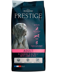 Prestige Adult Lamb Rice для взрослых собак всех пород с ягненком и рисом 3 кг Flatazor