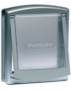 Дверца для собак и кошек StayWell Original 2 Way серебристая большая 35 6 х 30 5 см 1 шт Petsafe