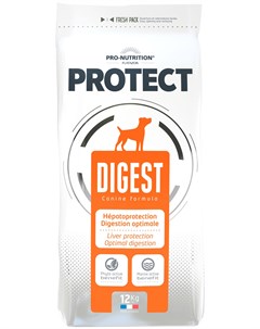 Protect Digest для взрослых собак всех пород при аллергии 12 кг Flatazor
