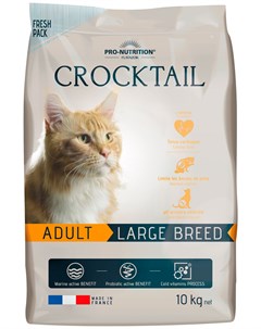 Crocktail Adult Large Breed для взрослых кошек крупных пород 2 кг Flatazor