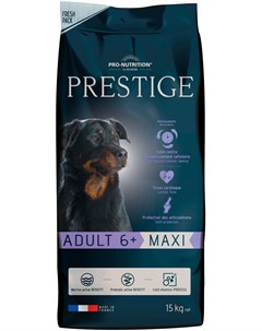 Prestige Adult 6 Maxi для пожилых собак крупных пород 15 кг Flatazor