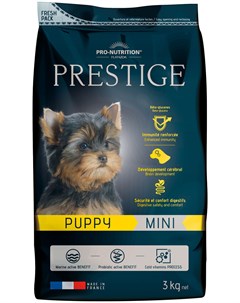 Prestige Puppy Mini для щенков маленьких пород беременных и кормящих сук 3 кг Flatazor