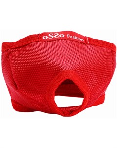 Намордник для кошек красный размер S 1 шт Osso fashion