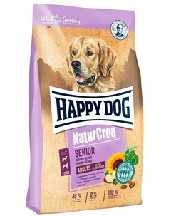 Naturcroq Senior для пожилых собак всех пород 15 кг Happy dog