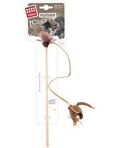 Игрушка для кошек Eсo Line Дразнилка с мышкой 51 см 1 шт Gigwi