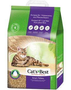 Cat s Best Smart Pellets Кэтс Бэст наполнитель древесно комкующийся для длинношерстных кошек 10 л Cat's best