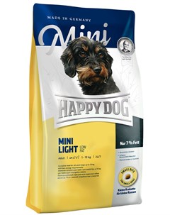 Supreme Mini Light Adult диетический для взрослых собак маленьких пород 1 кг Happy dog