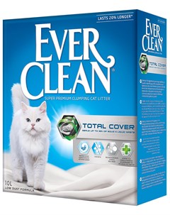 Total Cover наполнитель комкующийся для туалета кошек с микрогранулами двойного действия 6 6 л Ever clean