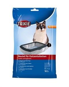 Пакеты уборочные для кошачьих туалетов хl 56 x 71 см 10 шт Trixie