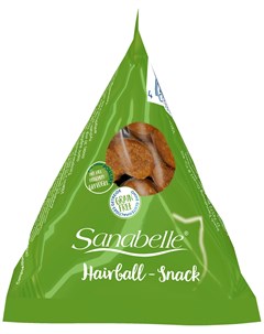 Лакомство Hairball snack для кошек для вывода шерсти 20 гр Sanabelle