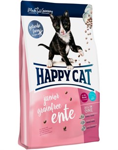 Supreme Junior Grainfree беззерновой для котят с уткой 0 3 кг Happy cat