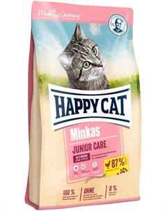 Minkas Junior Care для котят с птицей 0 5 кг Happy cat