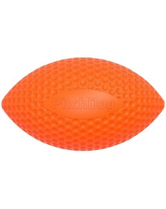 Игрушка для собак Sportball мяч регби 9 см оранжевый 1 шт Pitchdog