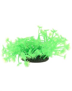 Декор для аквариума Коралл силиконовый зеленый 7 5 х 7 5 х 10 см 1 шт Vitality