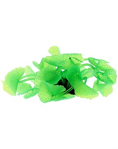 Декор для аквариума Коралл силиконовый зеленый 5 5 х 5 5 х 12 см 1 шт Vitality