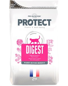 Protect Digest для взрослых кошек при аллергии 2 кг Flatazor