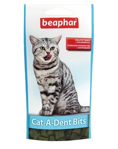 Лакомство Cat a dent Bits для кошек подушечки для зубов 35 гр Beaphar