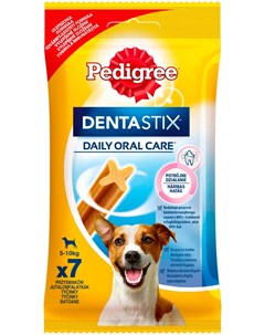 Лакомство Denta Stix для собак маленьких пород для зубов 110 гр Pedigree