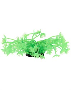 Декор для аквариума Коралл силиконовый зеленый 5 х 5 х 10 см 1 шт Vitality