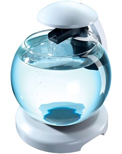 Аквариум Cascade Globe круглый с Led светильником 6 8 литра белый 1 шт Tetra