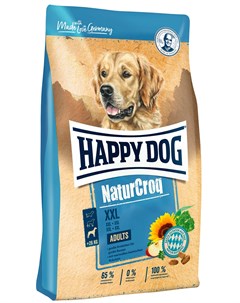 Naturcroq Xxl для взрослых собак крупных пород 15 кг Happy dog