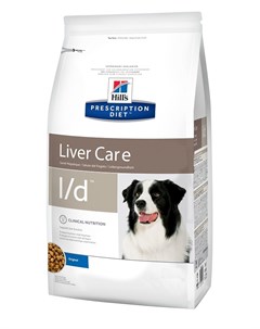 Hill s Prescription Diet L d для взрослых собак при заболеваниях печени 12 кг Hill`s