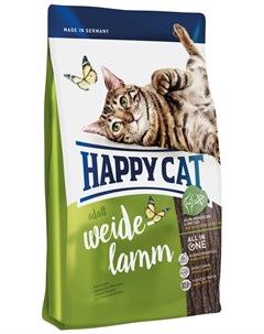 Supreme Fit Well Adult Weide lamm для взрослых кошек с ягненком 1 4 кг Happy cat