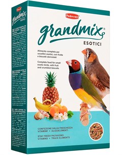 Grandmix Esotici корм для экзотических птиц 1 кг Padovan