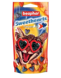 Лакомство Sweethearts для кошек витаминизированное 150 шт Beaphar