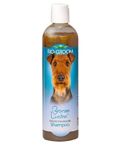 Bronse Lustre Shampoo Био грум шампунь для собак с окрасом шерсти коричневого спектра 355 мл Bio groom