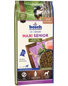 Senior Maxi для пожилых собак крупных пород 12 5 кг Bosch