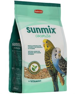 Sunmix Cocorite корм для волнистых попугаев 850 гр Padovan