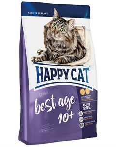 Supreme Fit Well Best Age 10 для пожилых кошек старше 10 лет 4 кг Happy cat