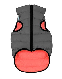 Куртка для собак Collar двусторонняя кораллово серая m45 Airyvest