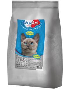 Для взрослых кошек с индейкой 10 кг Mon ami